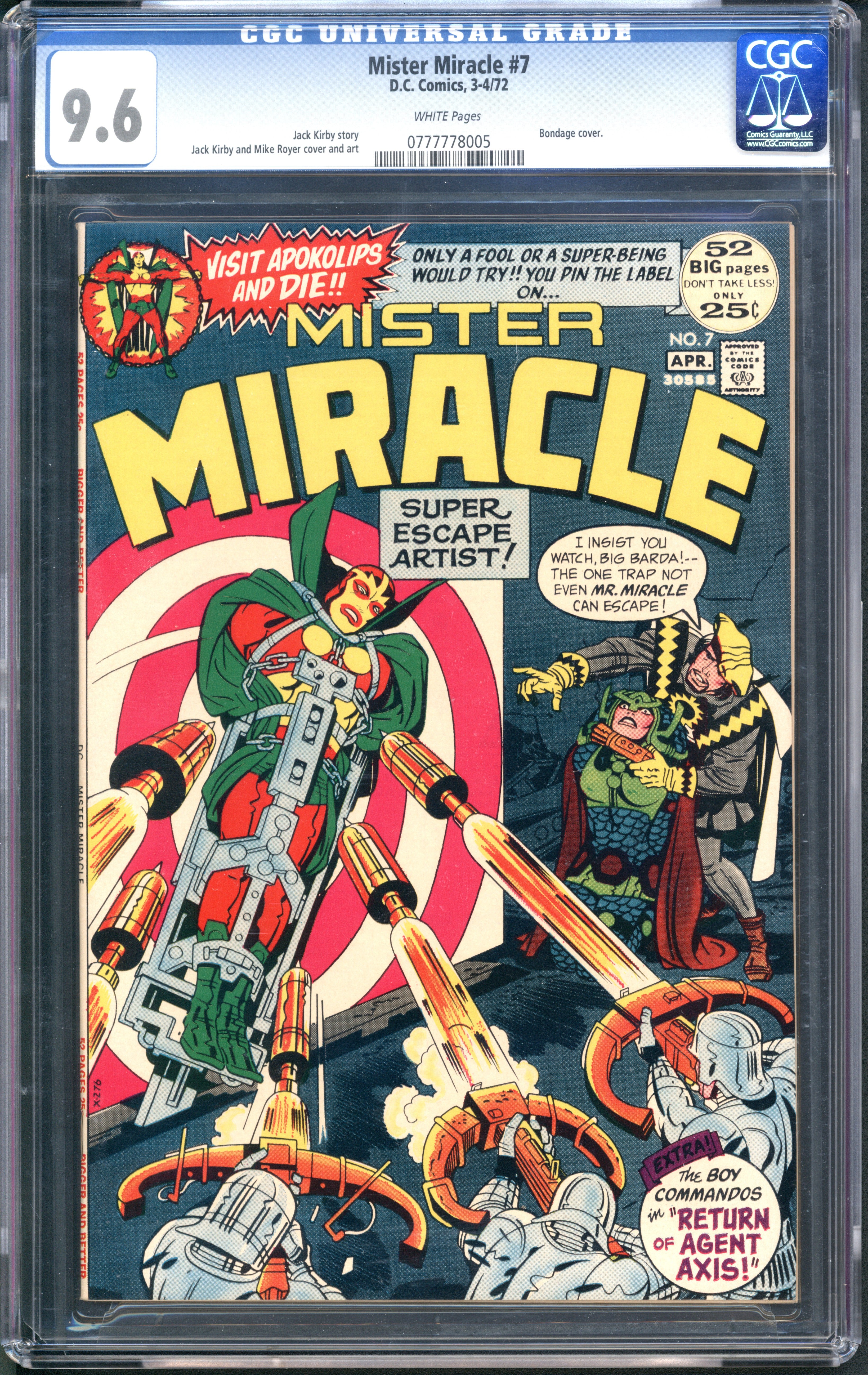 Mister Miracle (1971 1st Series DC) # 7 CGC