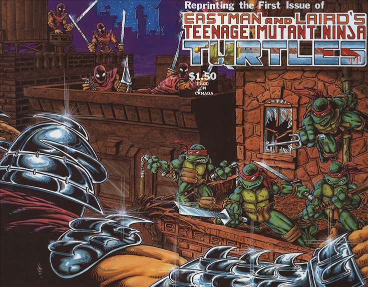 Teenage Mutant Ninja Turtles (1984 1st Series Mirage) # 1 Raw