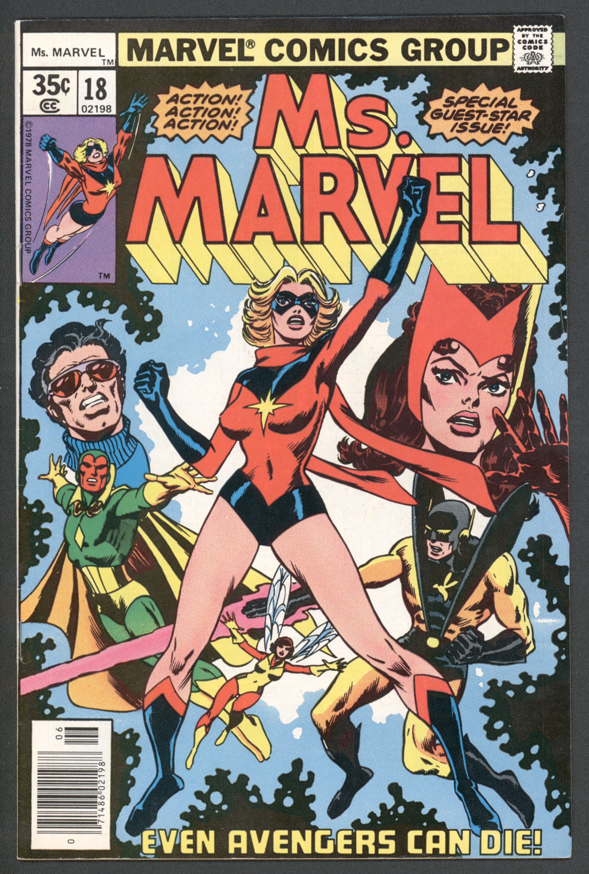 Ms. Marvel (1977 1st Series Marvel) # 18 Raw