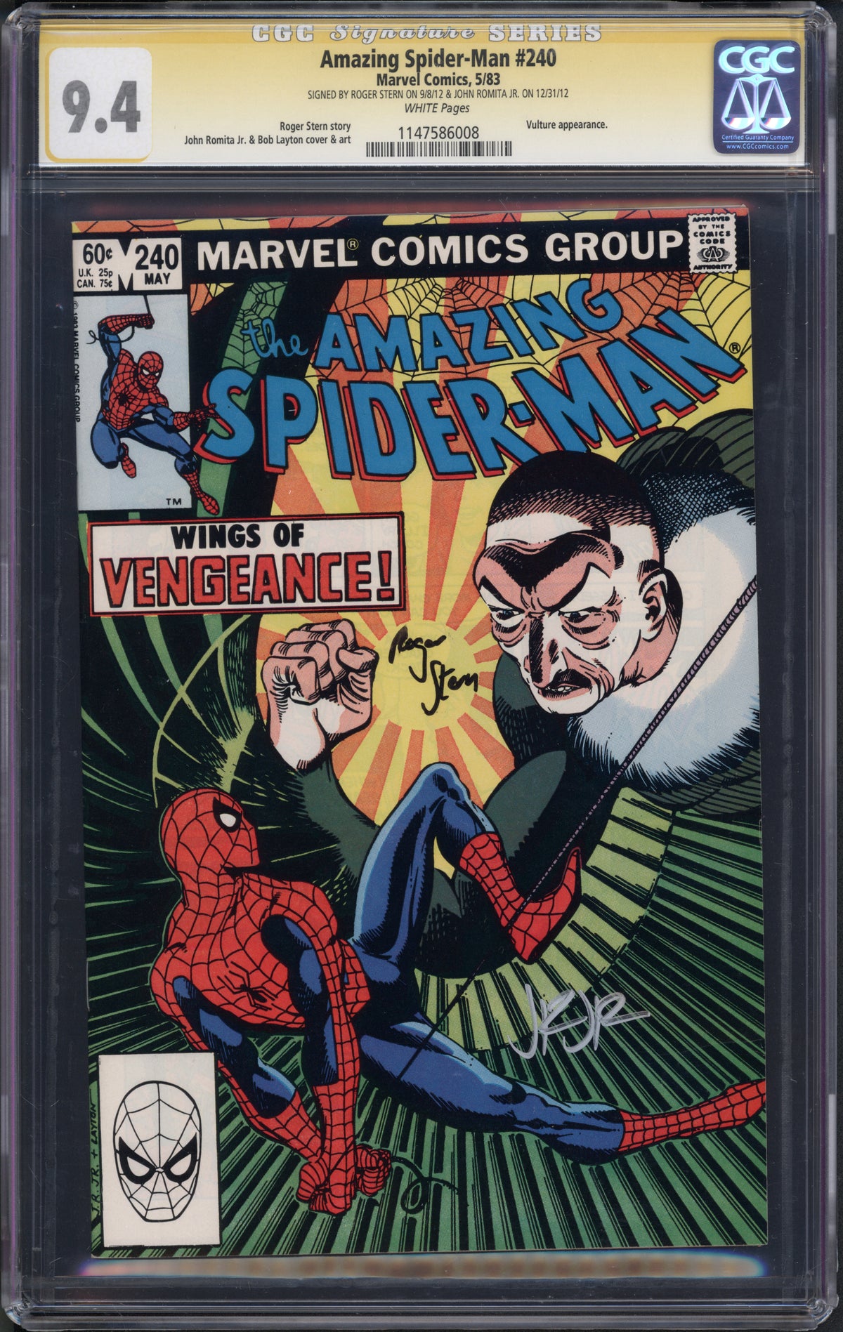 VIM_grade_cgc-9-4-signed-by-john-romita-jr-and-roger-stern-1147586008