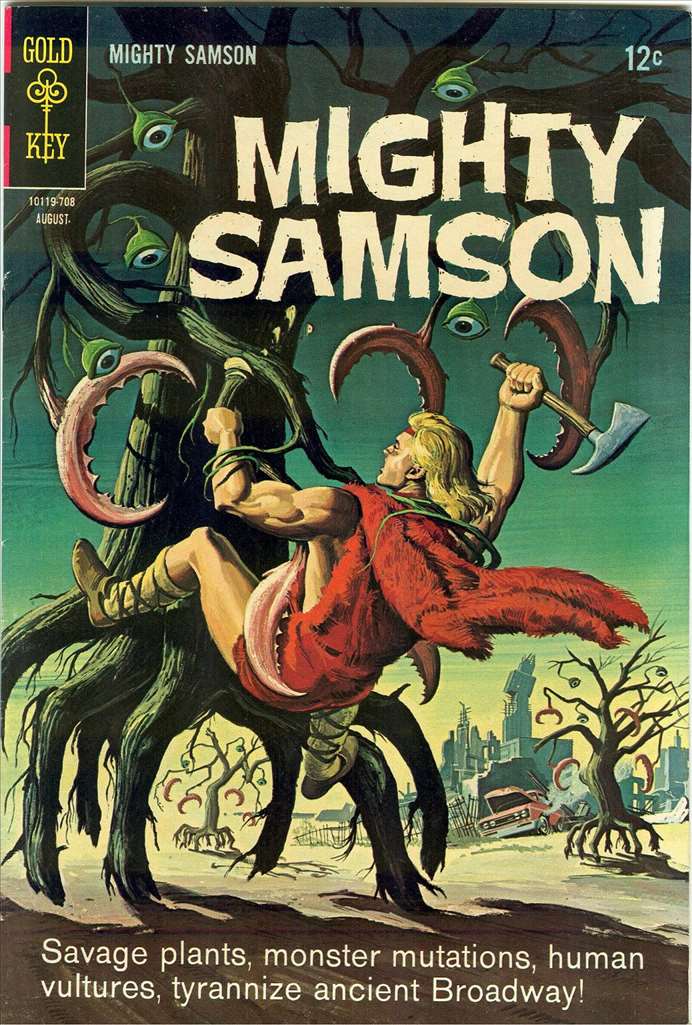 Mighty Samson (1964 Gold Key) # 11 Raw