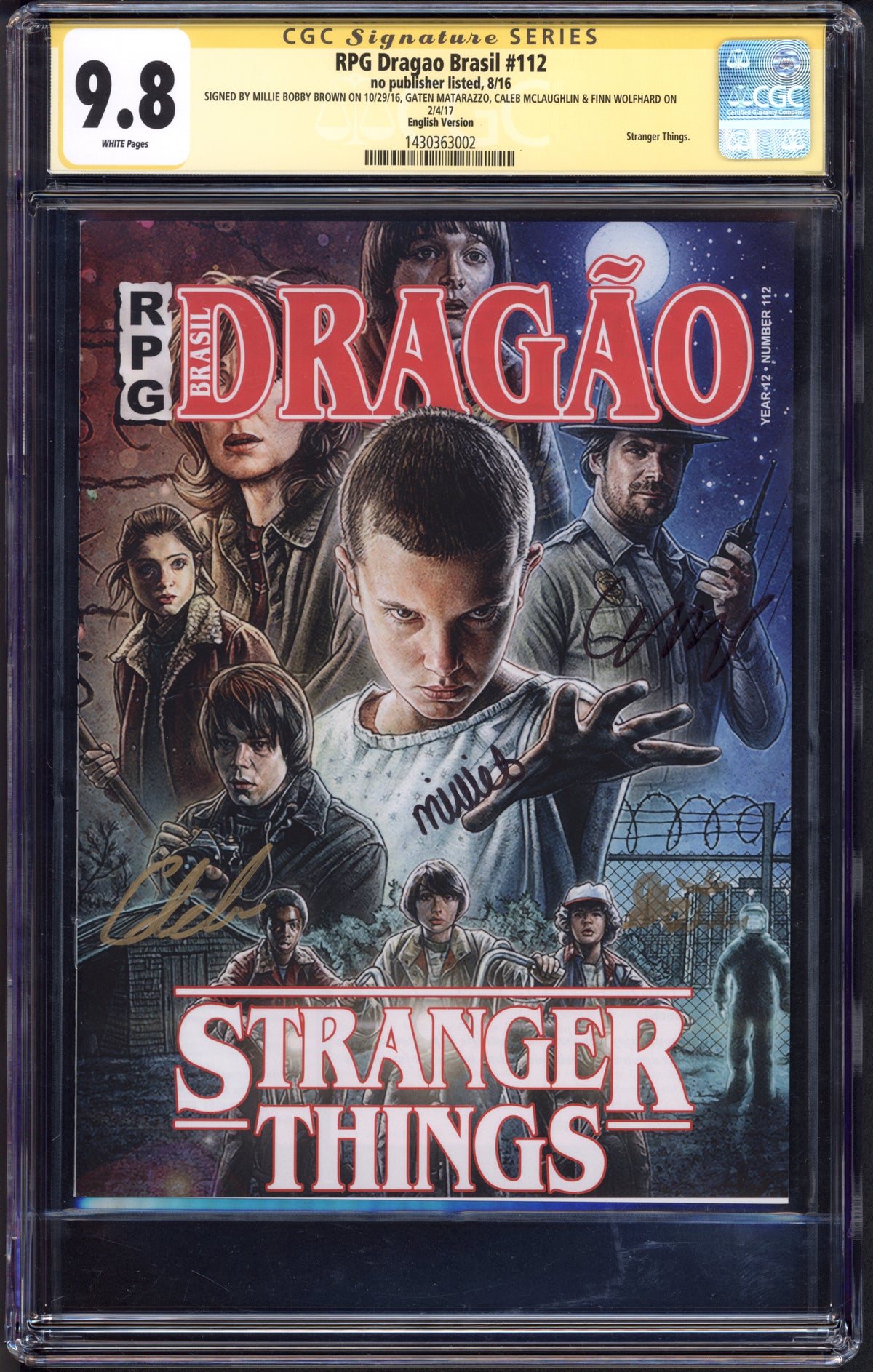 VIM_grade_cgc-9-8-english-version-signed-by-millie-bobby-brown-gaten-matarazzo-caleb-mclaughlin-and-finn-wolfhard-1430363002