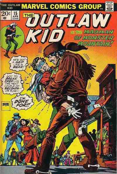 Outlaw Kid (1970 Marvel) # 15 Raw