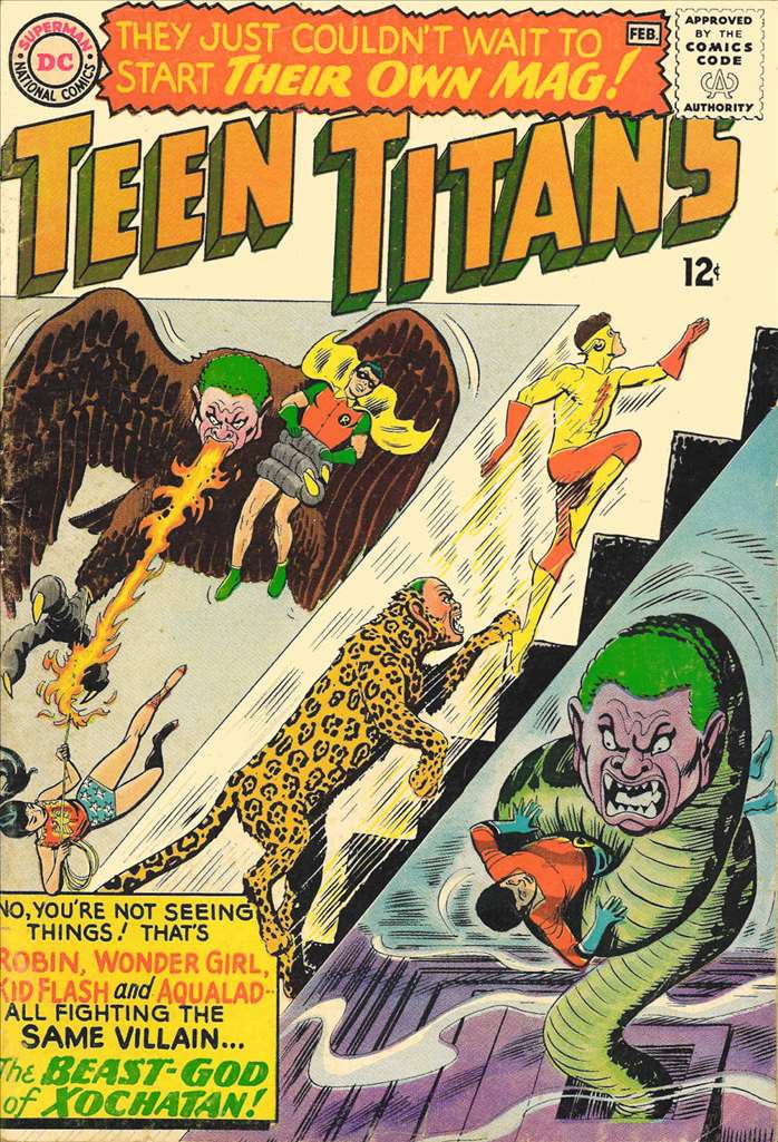 Teen Titans (1966 1st Series DC) # 1 Raw