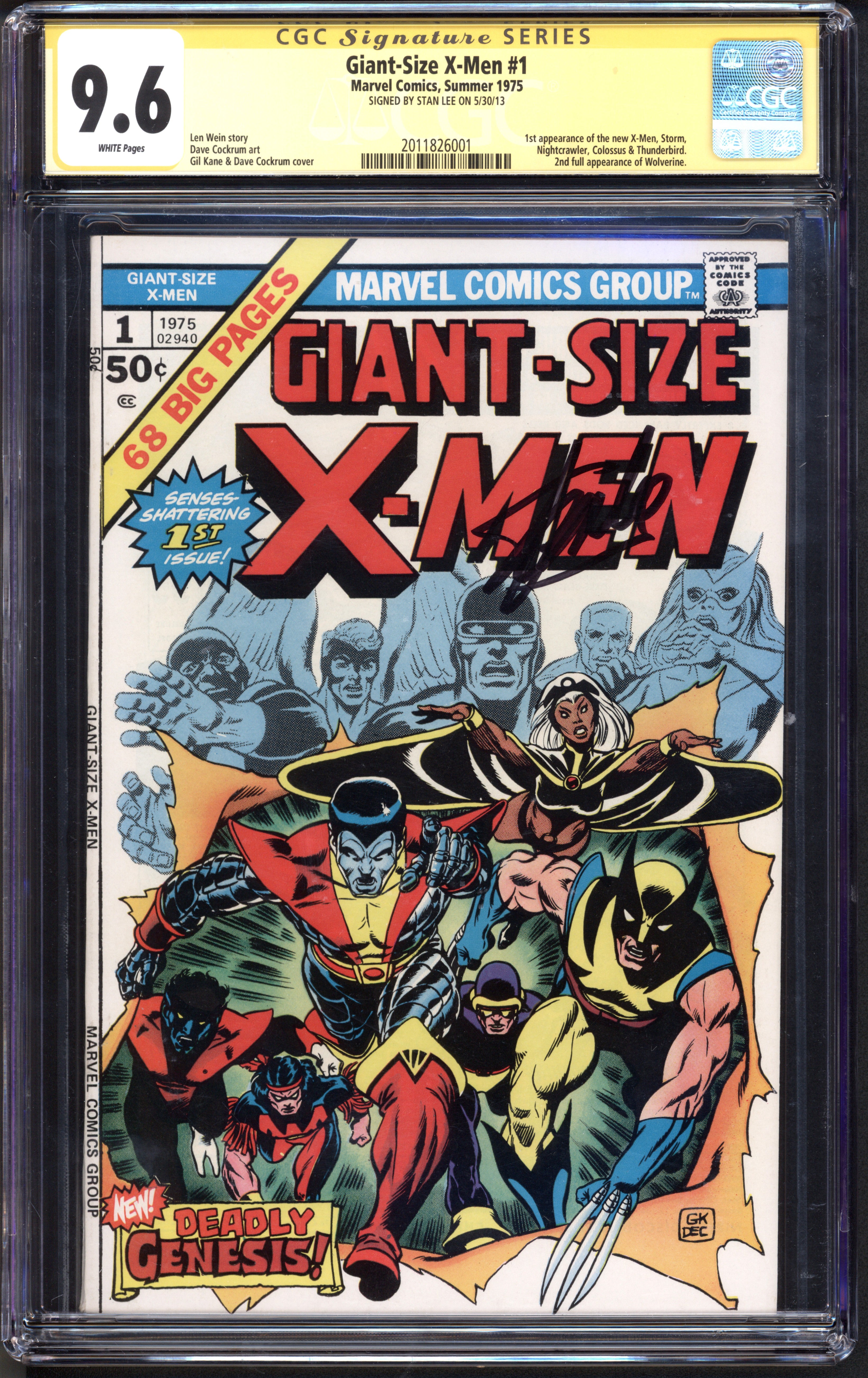 アメコミ allgrab 8 PACK] X-Men #1 FOIL Premium Set: Andrews Blue/Gold, Lee Connecting