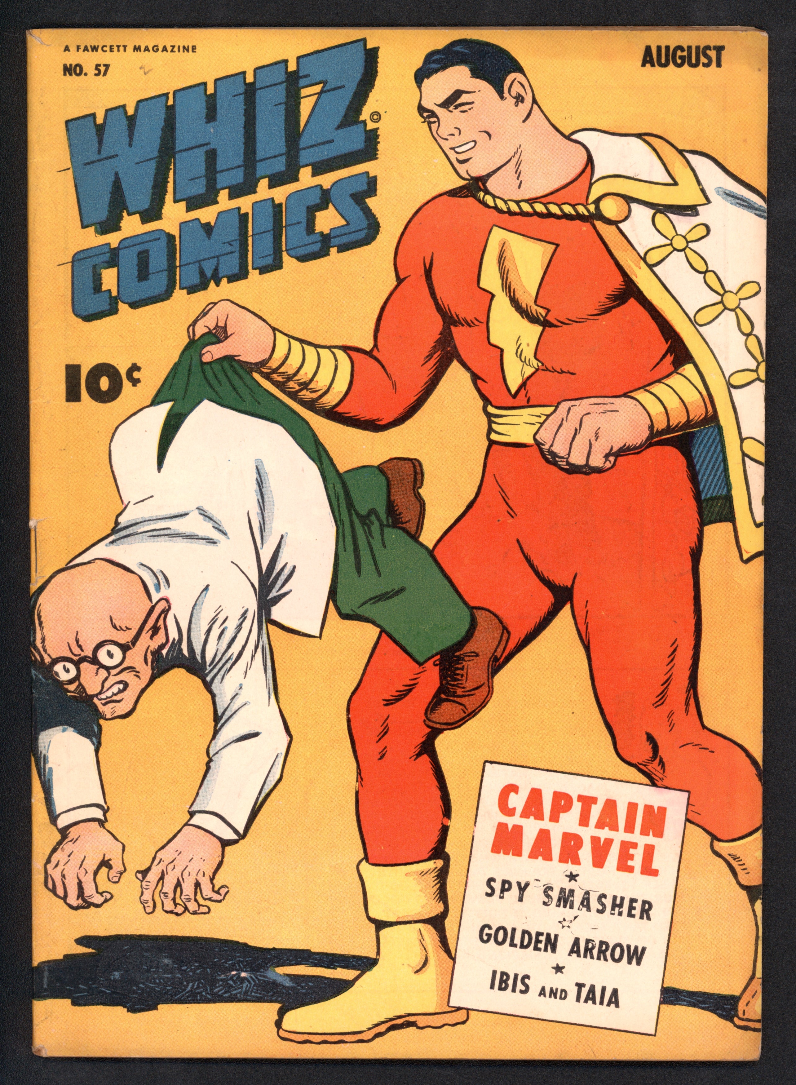 Whiz Comics (1940, Fawcett) # 57 Raw