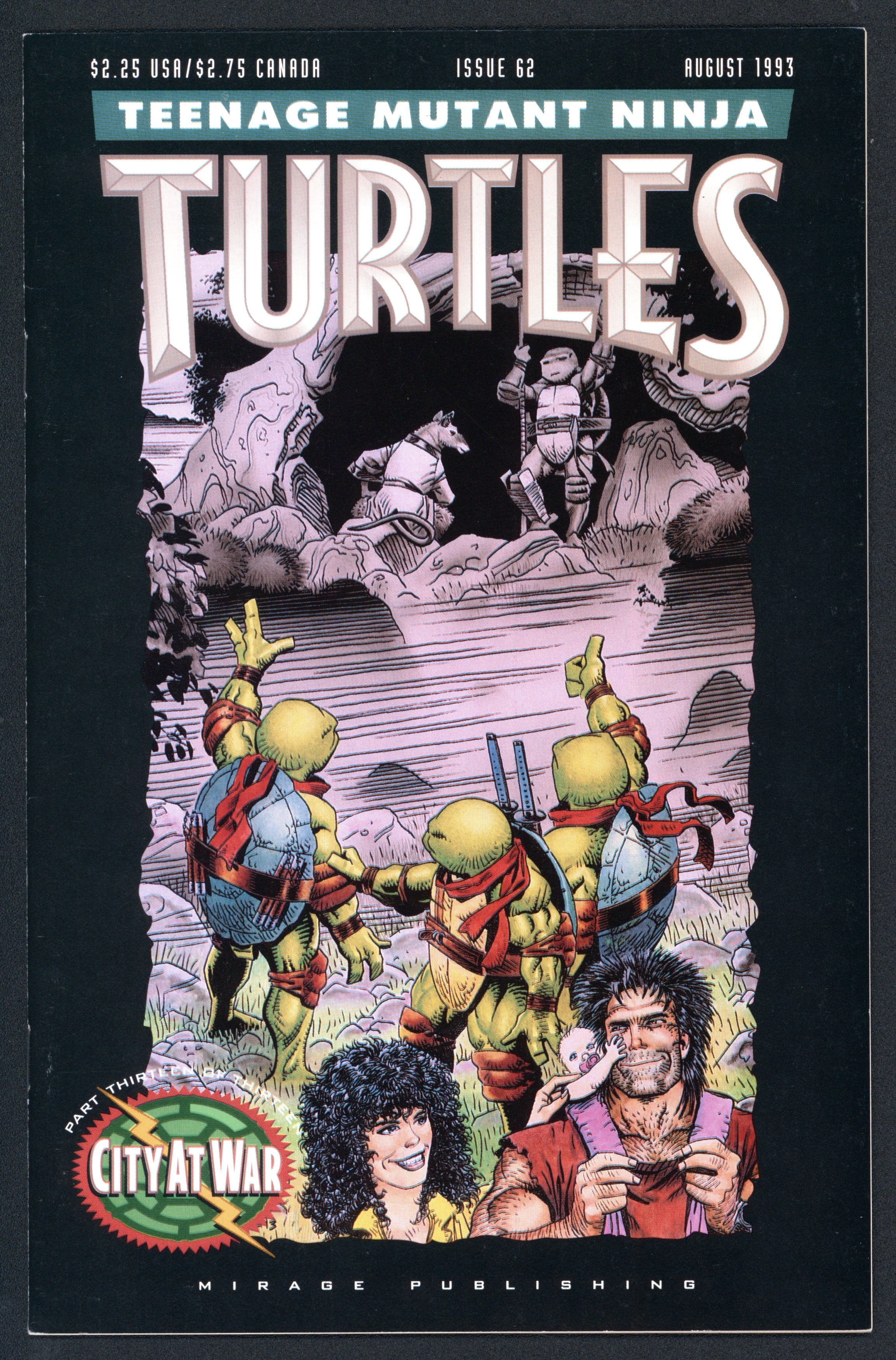 アメコミ GA13 Teenage Mutant Ninja Turtles (1984 1st Series Mirage) # 62 Raw