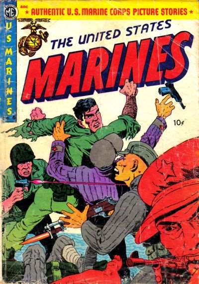 United States Marines (1952 Magzine Enterprises) # 6 Raw