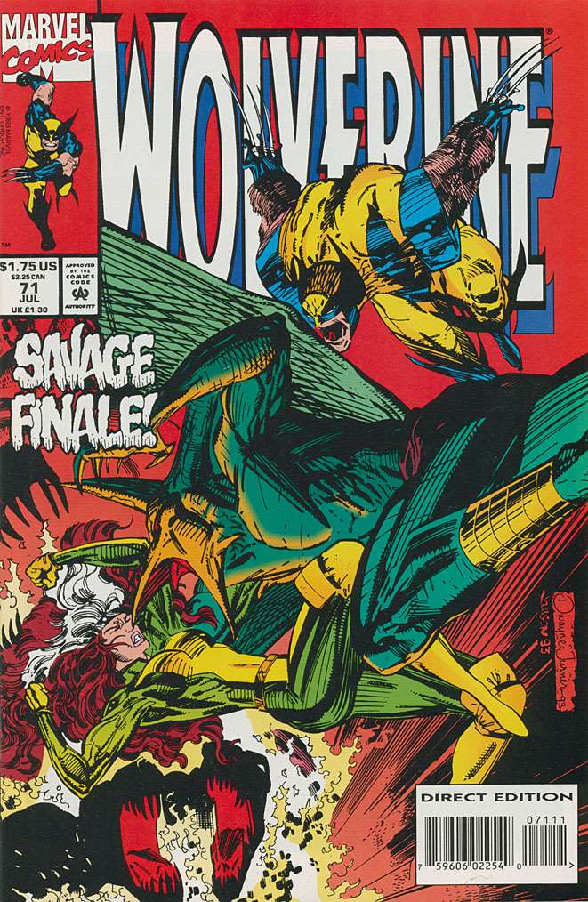Wolverine (1988 1st Series Marvel) # 71 Raw