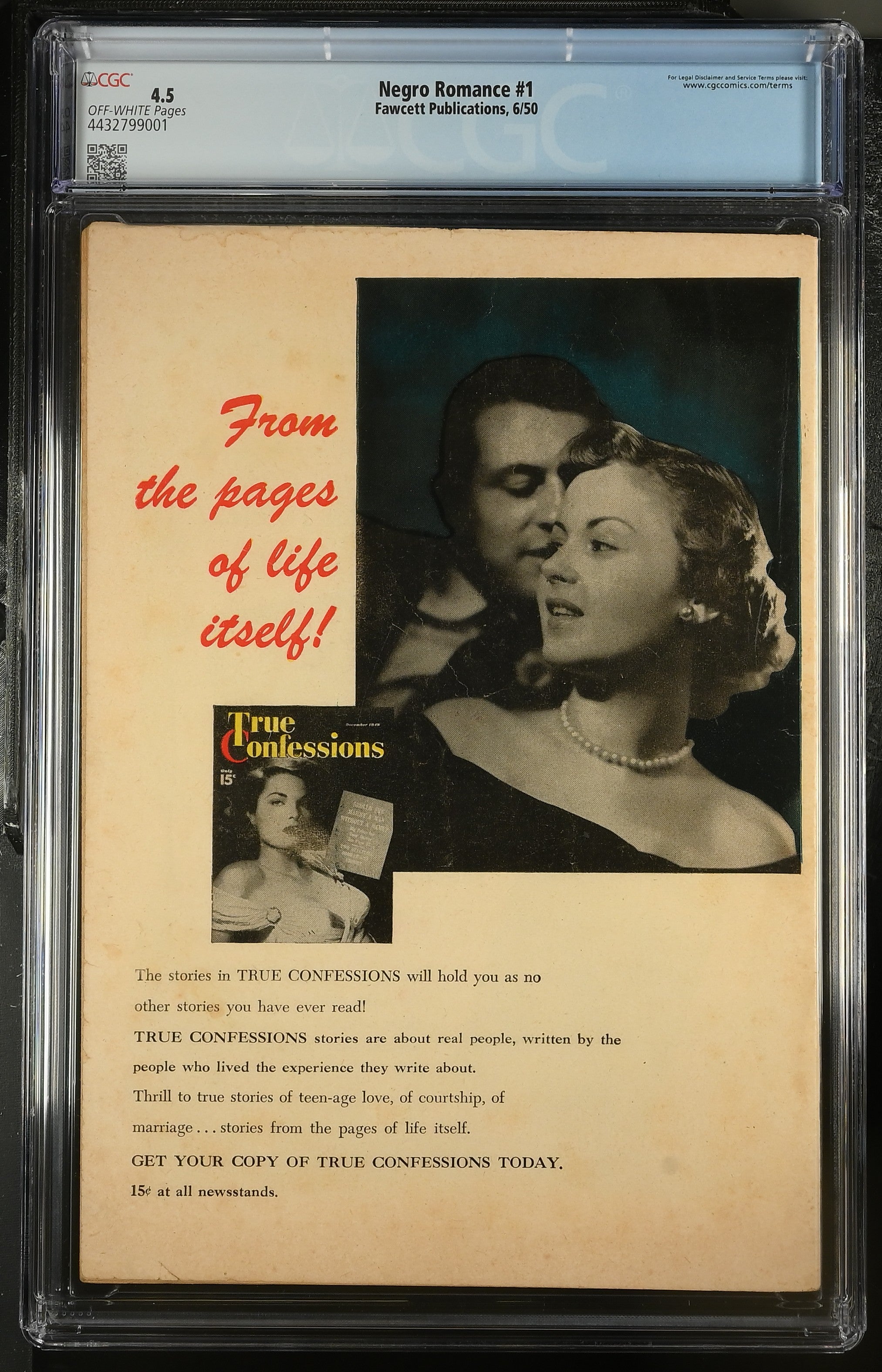 Negro Romance 1 CGC