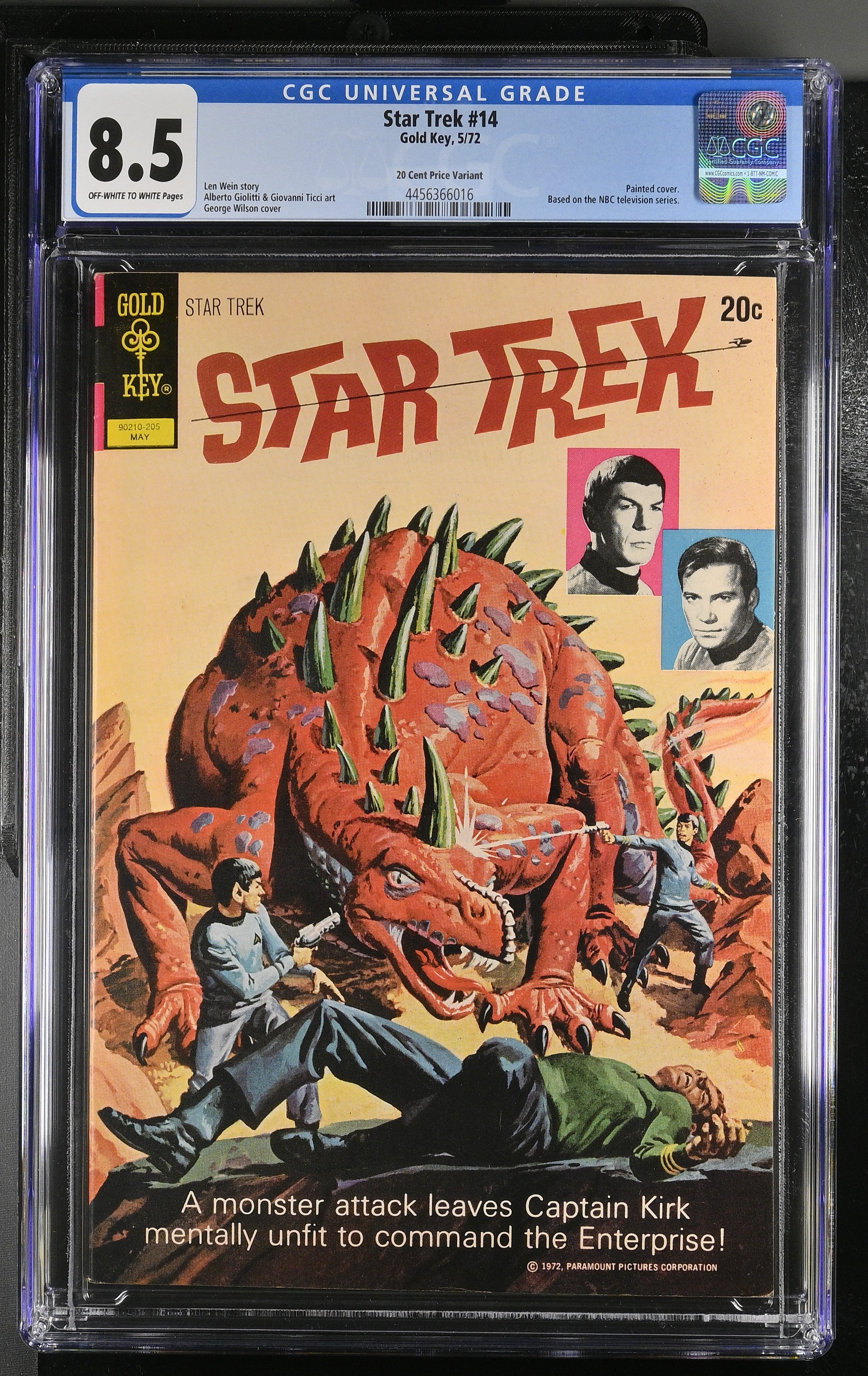 Star Trek (1967 Gold Key) # 14 CGC