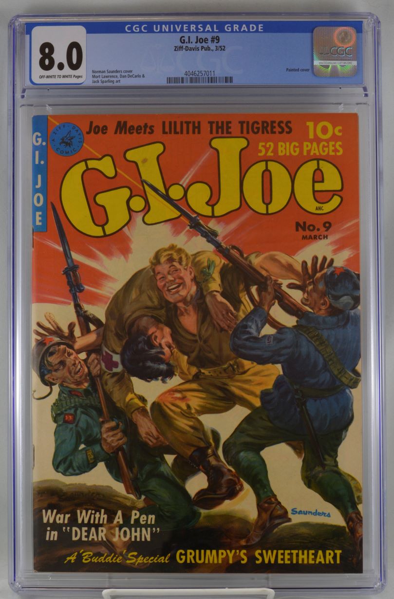 GI Joe (1951, Ziff Davis) # 9 CGC