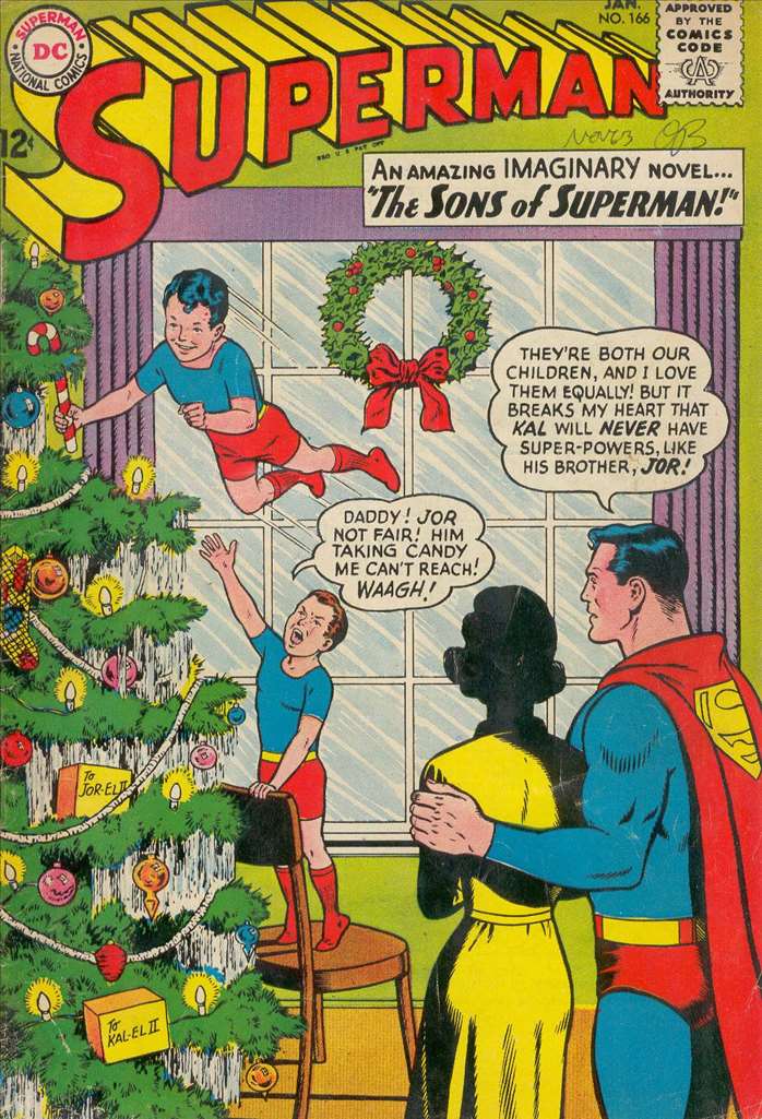 Superman (1939 1st Series DC) #166 Raw