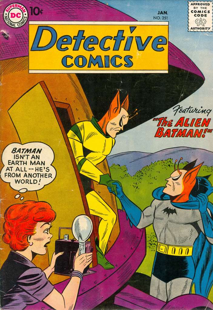 Detective Comics (1937 1st Series DC) #251 Raw