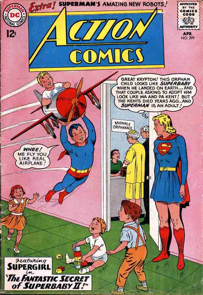 Action Comics (1938 1st Series DC) #299 Raw