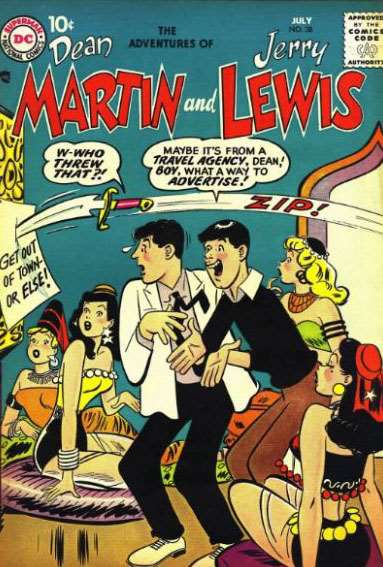 Adventures of Dean Martin and Jerry Lewis (DC,1952) # 38 Raw