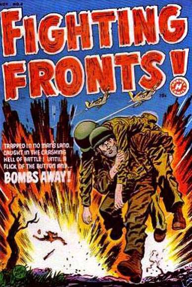 Fighting Fronts (Harvey, 1952) # 4 Raw