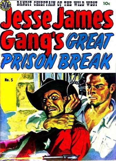 Jesse James (1950 Avon) # 5 Raw