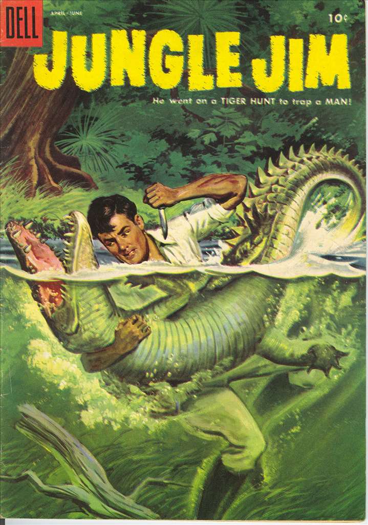 Jungle Jim (1955 Dell) # 5 Raw