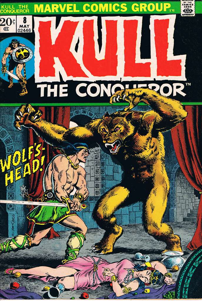 KULL THE CONQUEROR (MARVEL 1971-1977) 16 Book Lot Mid-Grade Average you outlet get the