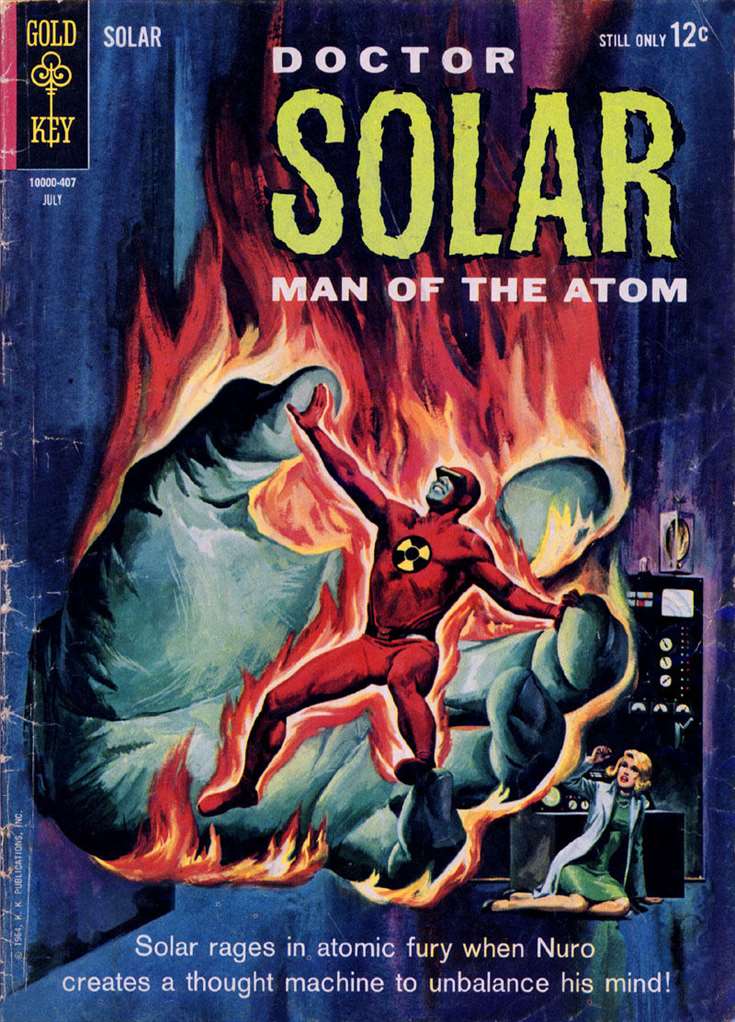 Doctor Solar (1962 Gold Key) # 8 Raw
