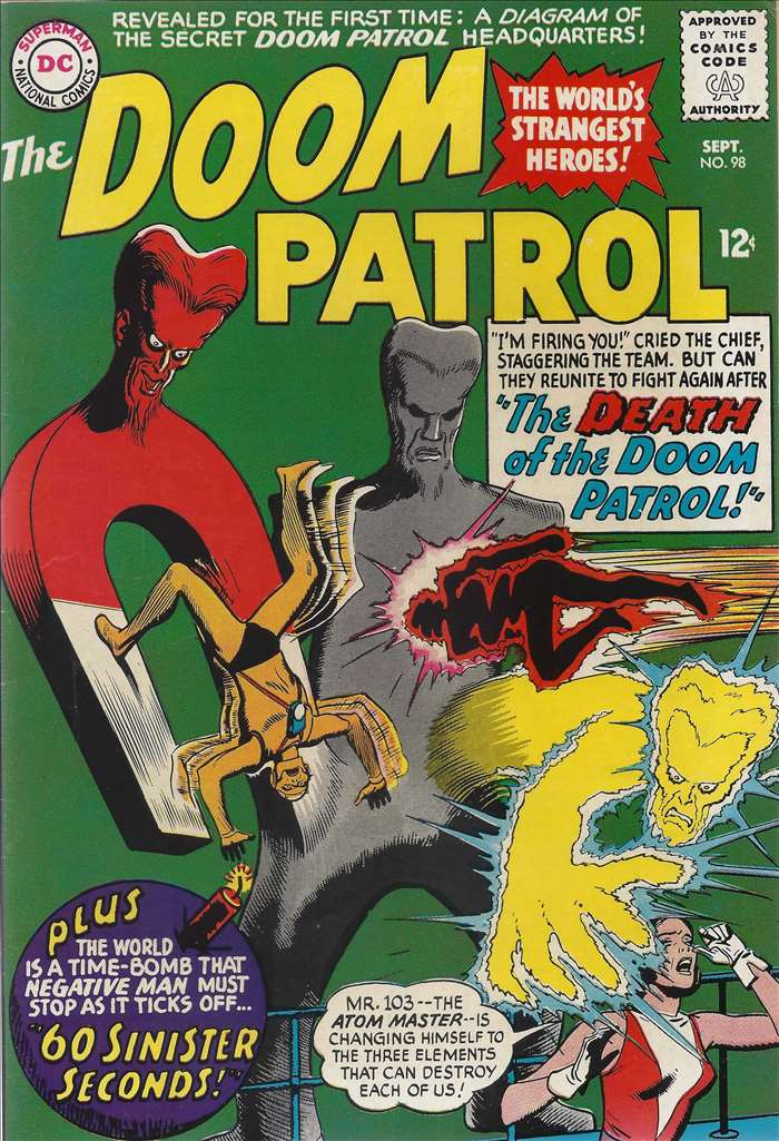 Doom Patrol (1964, DC) # 98 Raw