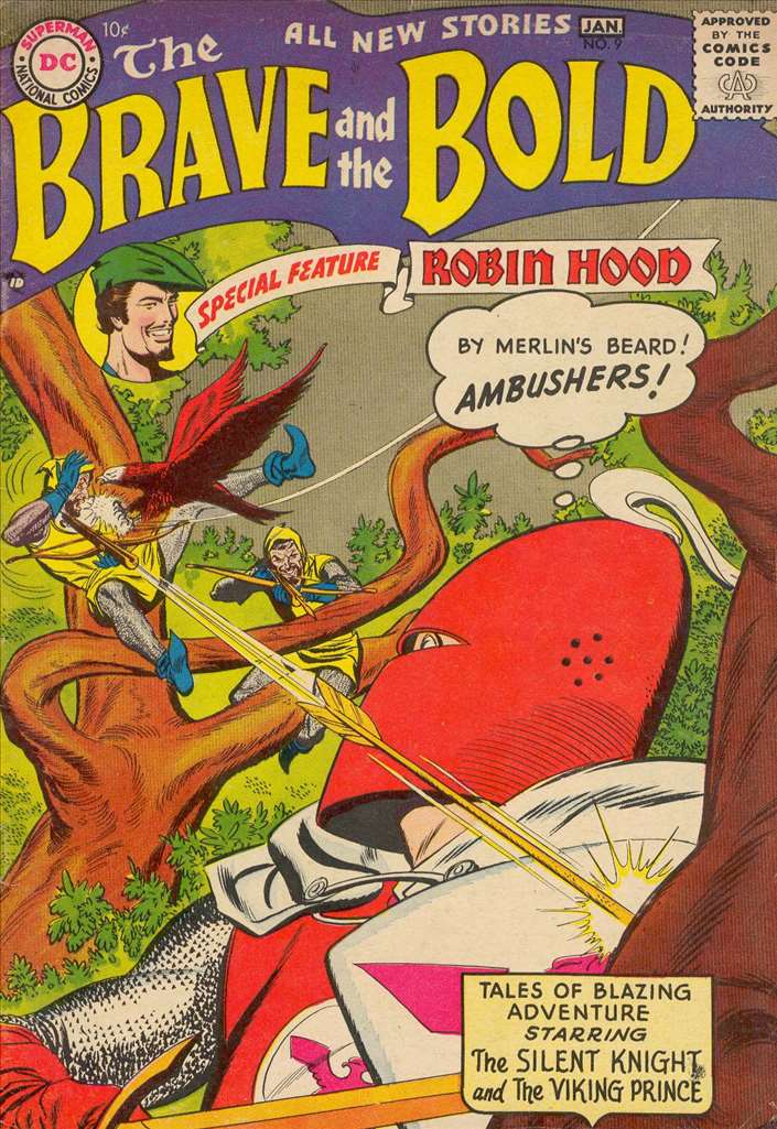 Brave and the Bold (1955 1st Series DC) # 9 Raw