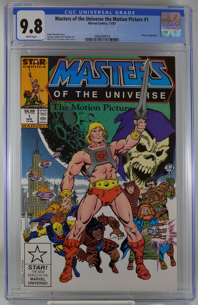 Masters of the Universe 1 CGC 9.8 Baertsch Variant MVCreations Image 2004 LE 500