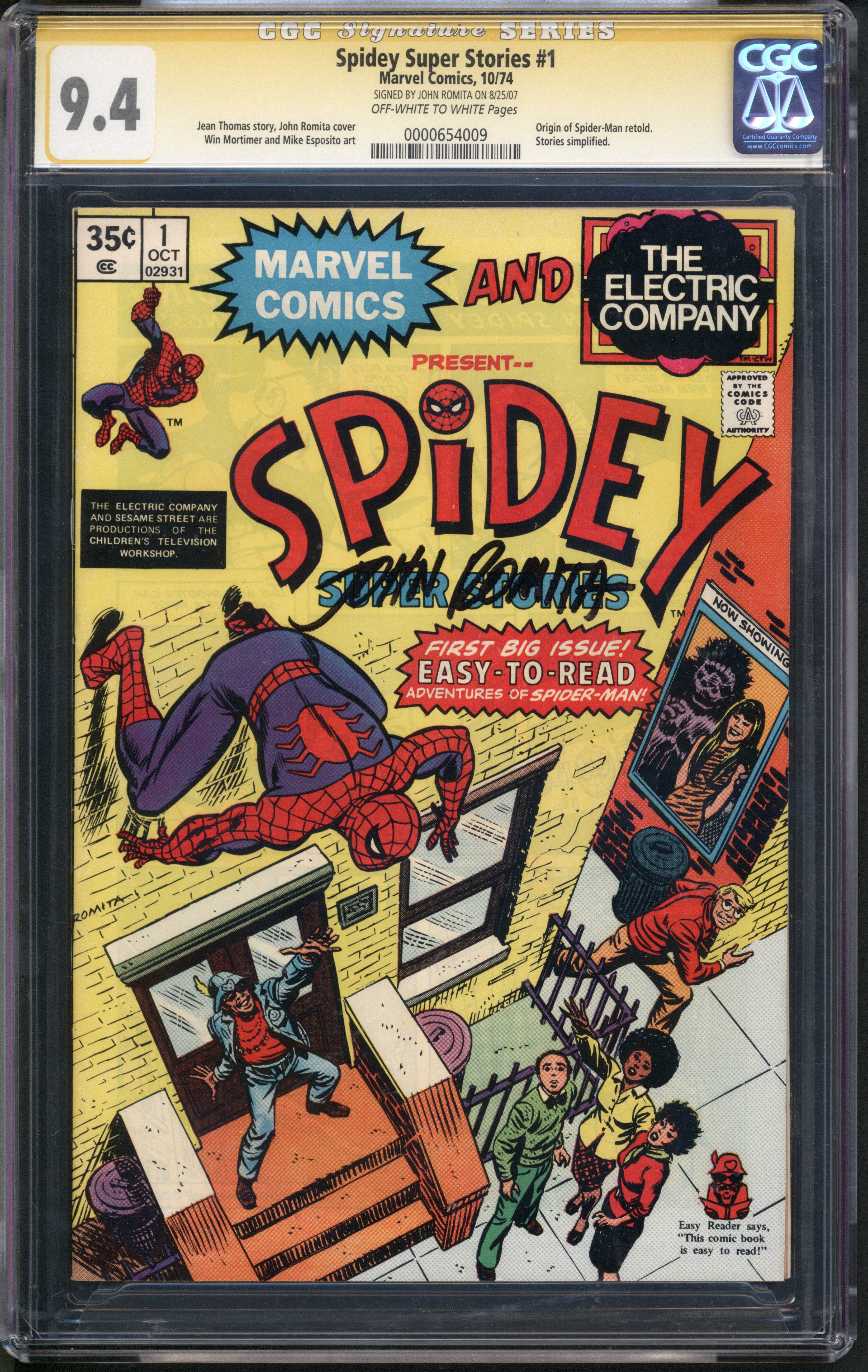 VIM_grade_cgc-9-4-romita-0000654009