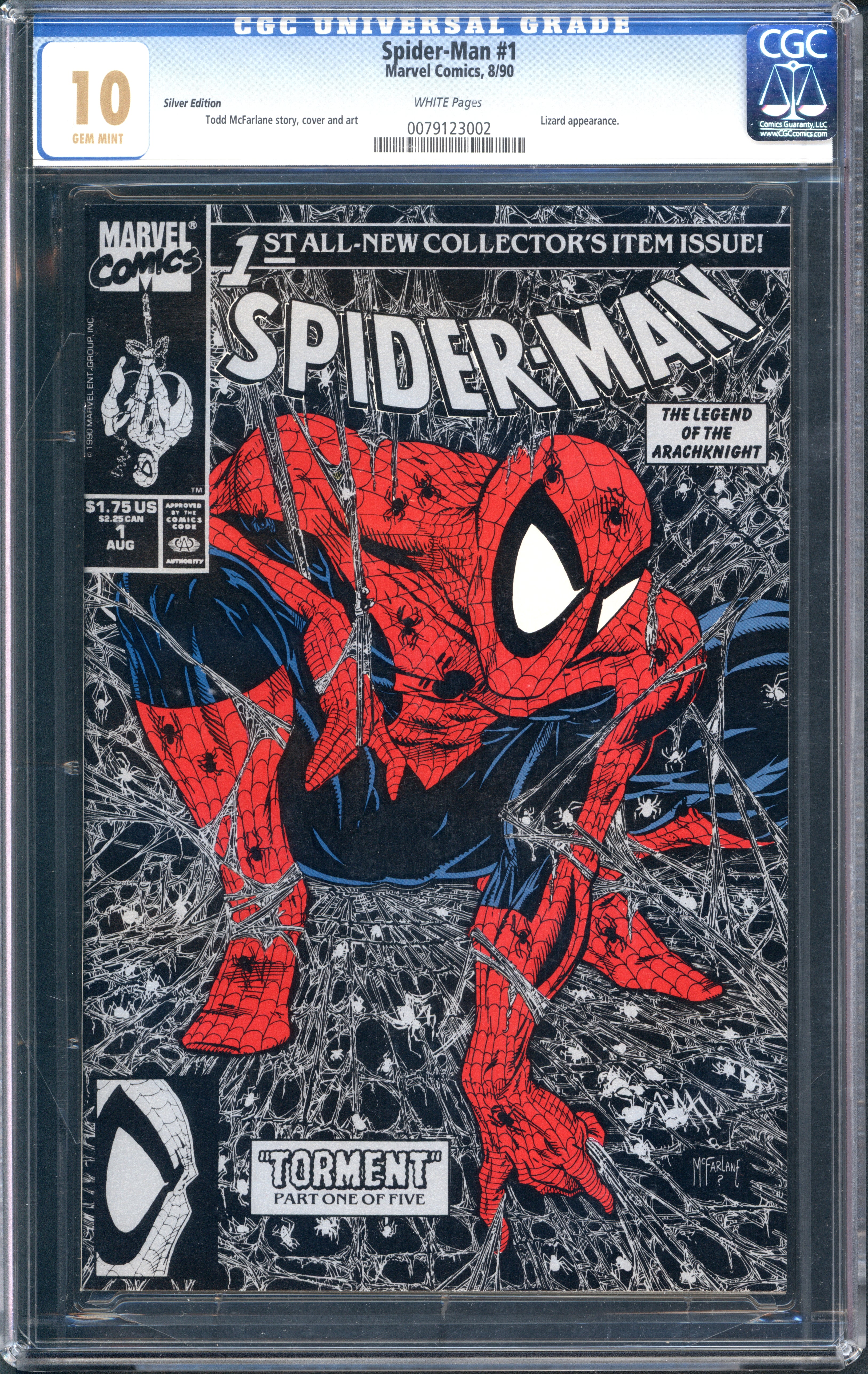 Spider-Man (1990 Marvel) # 1 CGC