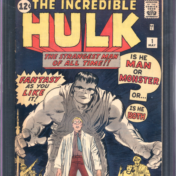Incredible Hulk (1962 1st Series Marvel) # 1 CGC