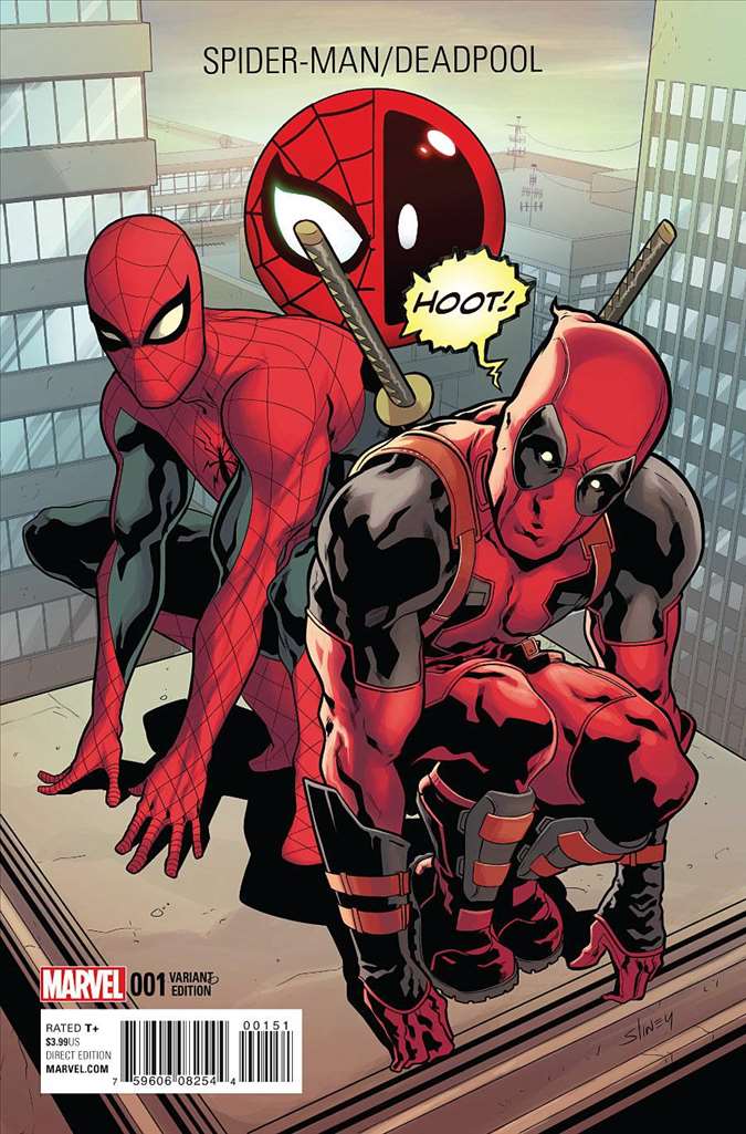 Spiderman deadpool comic top