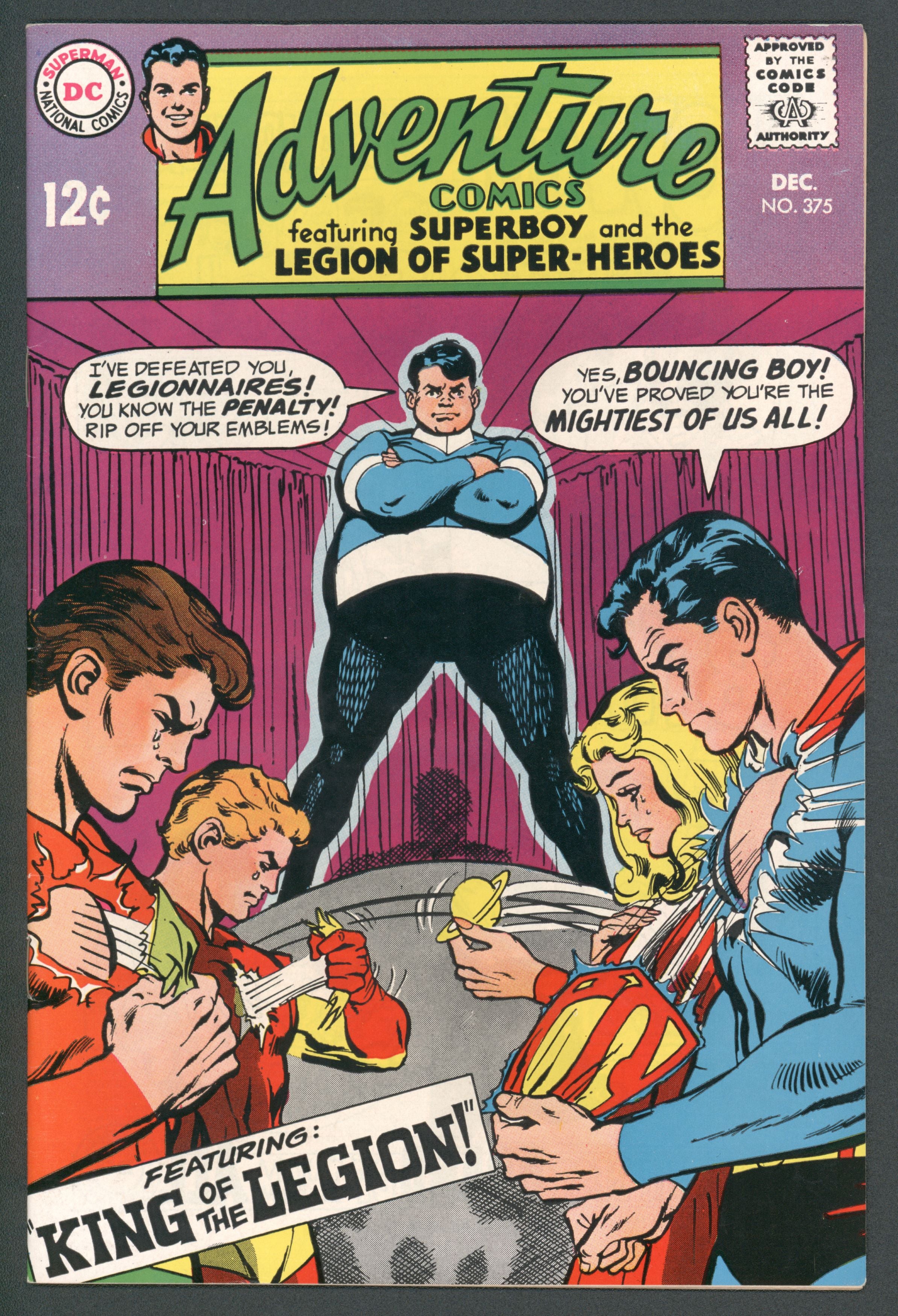 Adventure Comics (1938 1st Series DC) #375 Raw
