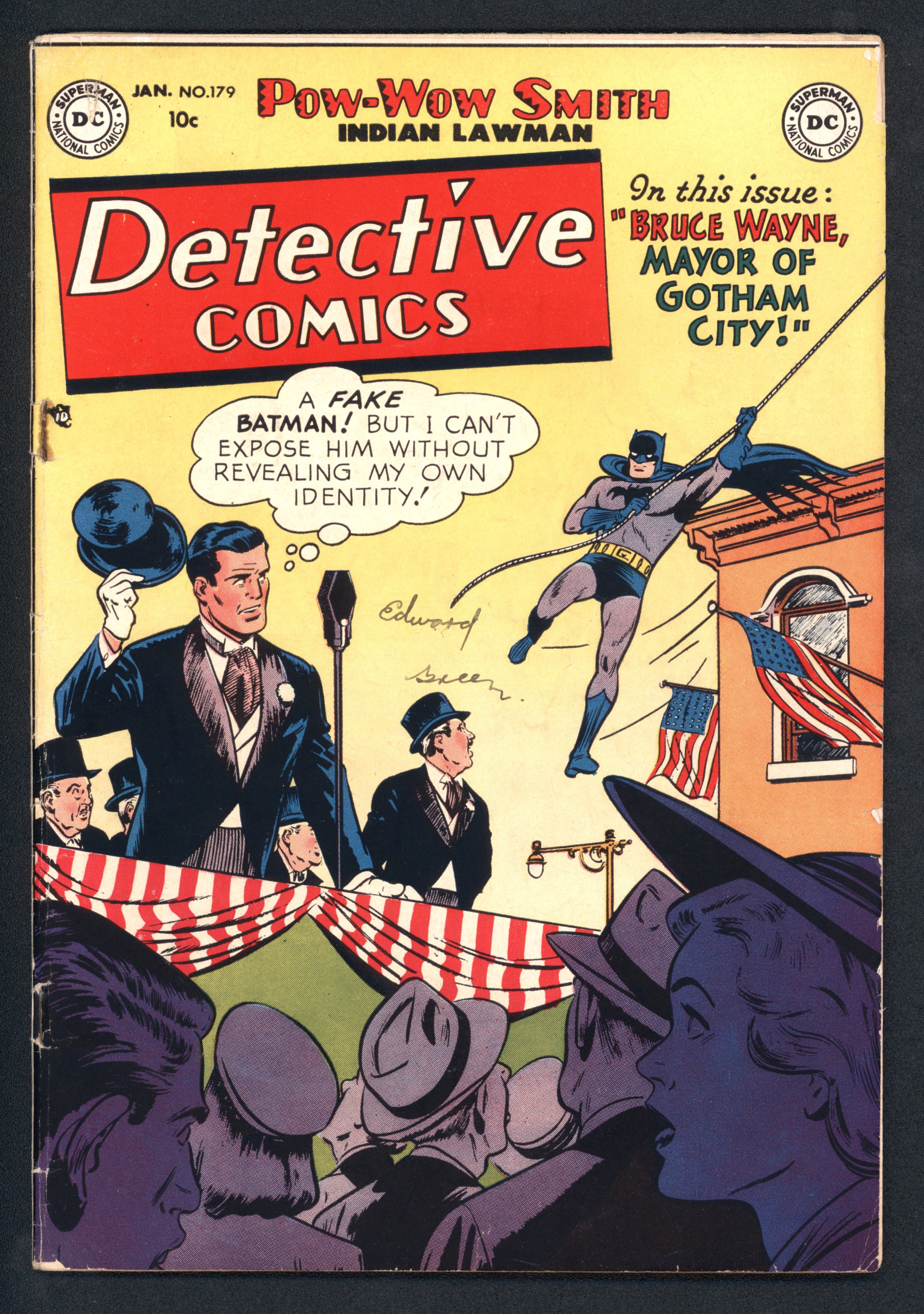 Detective Comics (1937 1st Series DC) #179 Raw