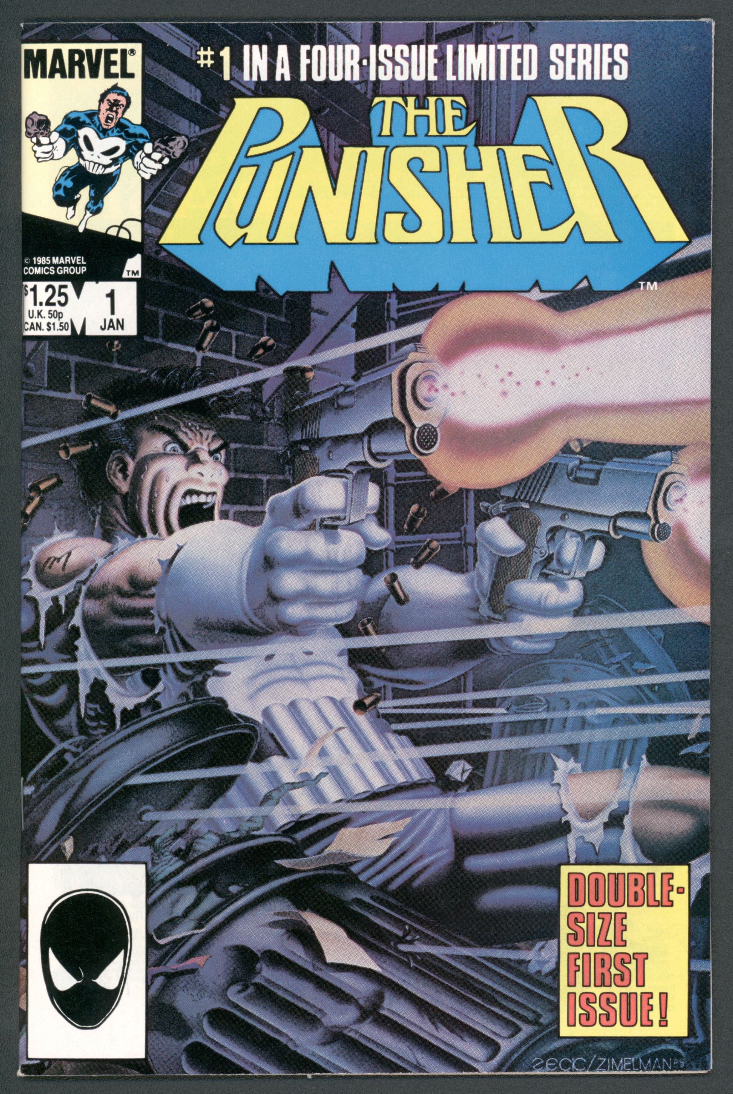Punisher Limited Series (1986 Marvel) # 1 Raw