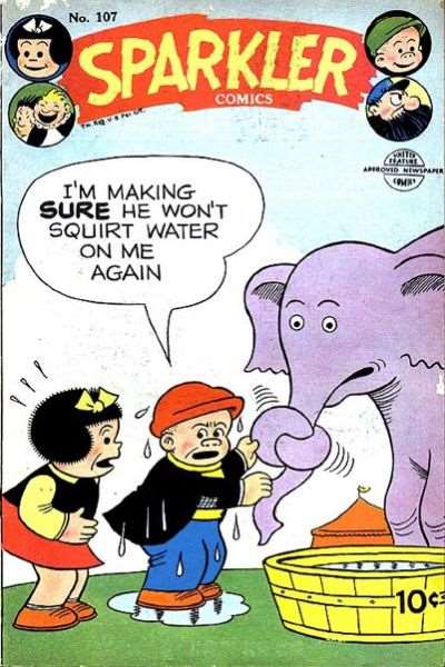 Sparkler Comics (1941) #107 Raw