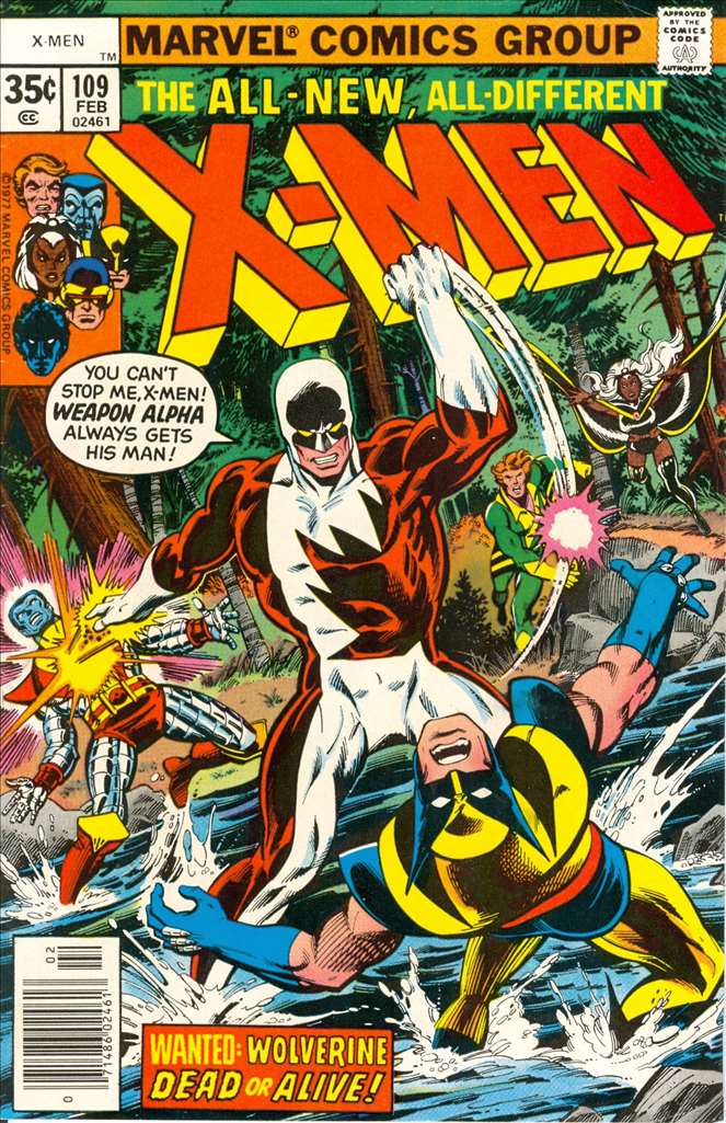 Uncanny X-Men (1963 1st Series Marvel) #109 Raw