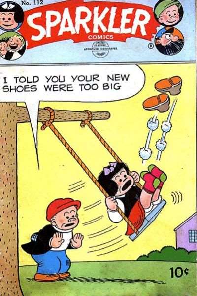 Sparkler Comics (1941) #112 Raw
