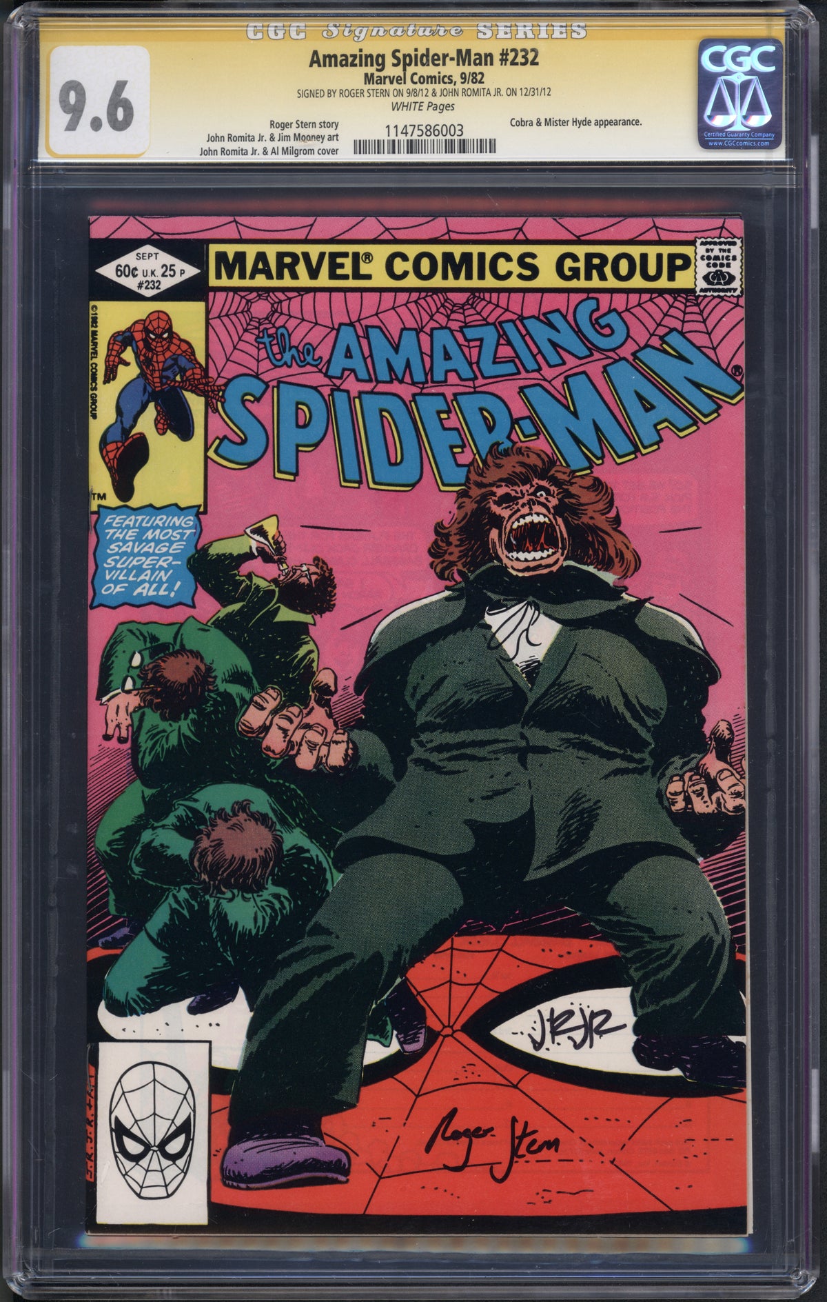 VIM_grade_cgc-9-6-signed-by-john-romita-jr-and-roger-stern-1147586003