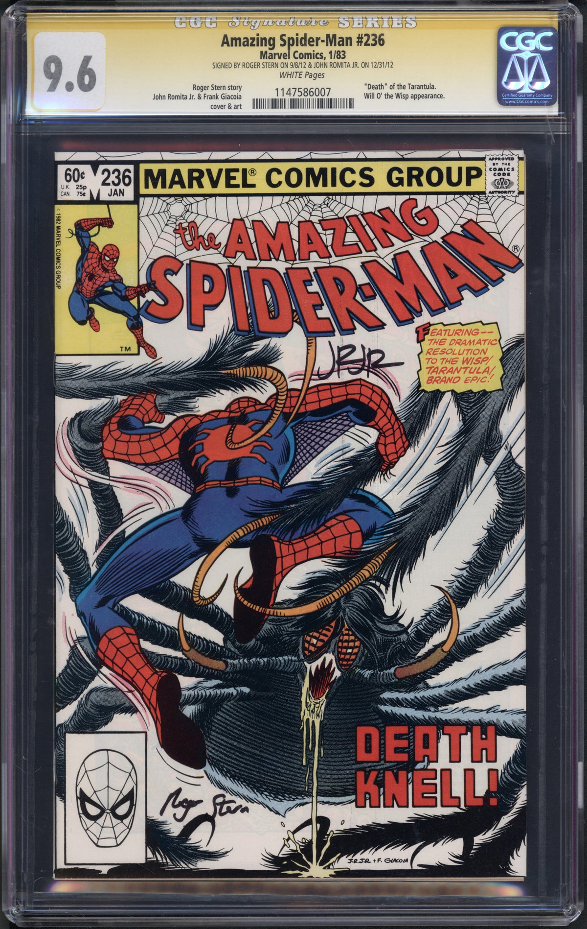 VIM_grade_cgc-9-6-signed-by-john-romita-jr-and-roger-stern-1147586007