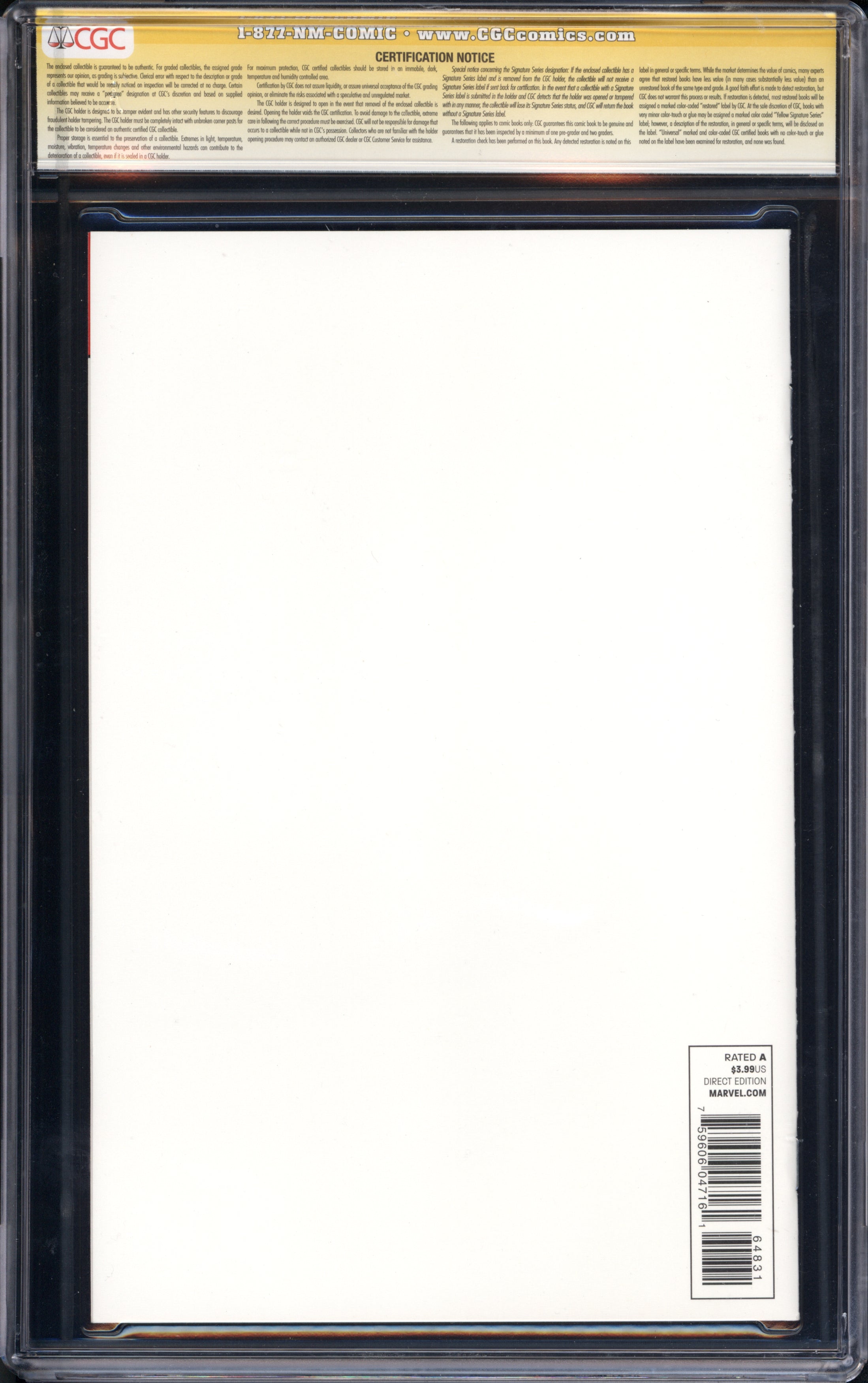 Amazing Spider-Man (1963 1st Series Marvel) #648 CGC Signature Series