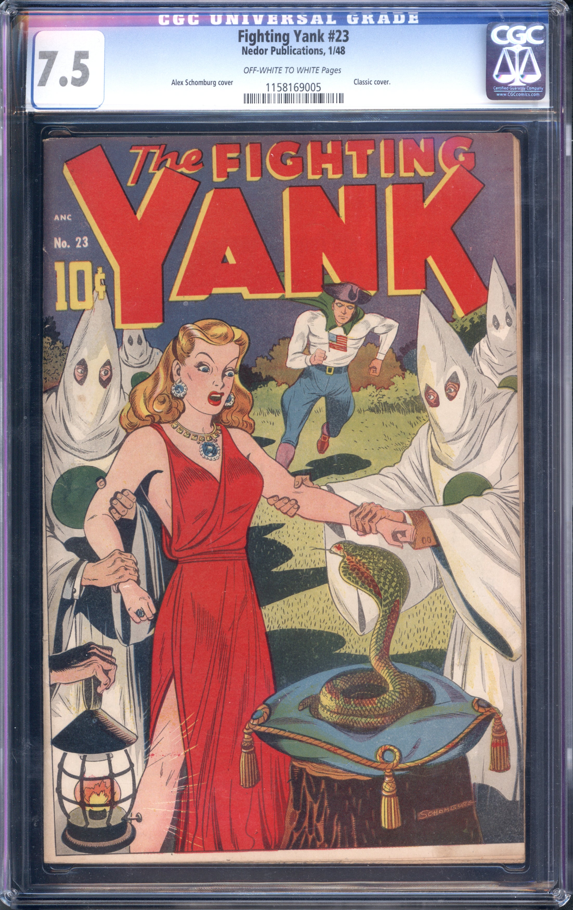 Fighting Yank (1942 Nedor) # 23 CGC