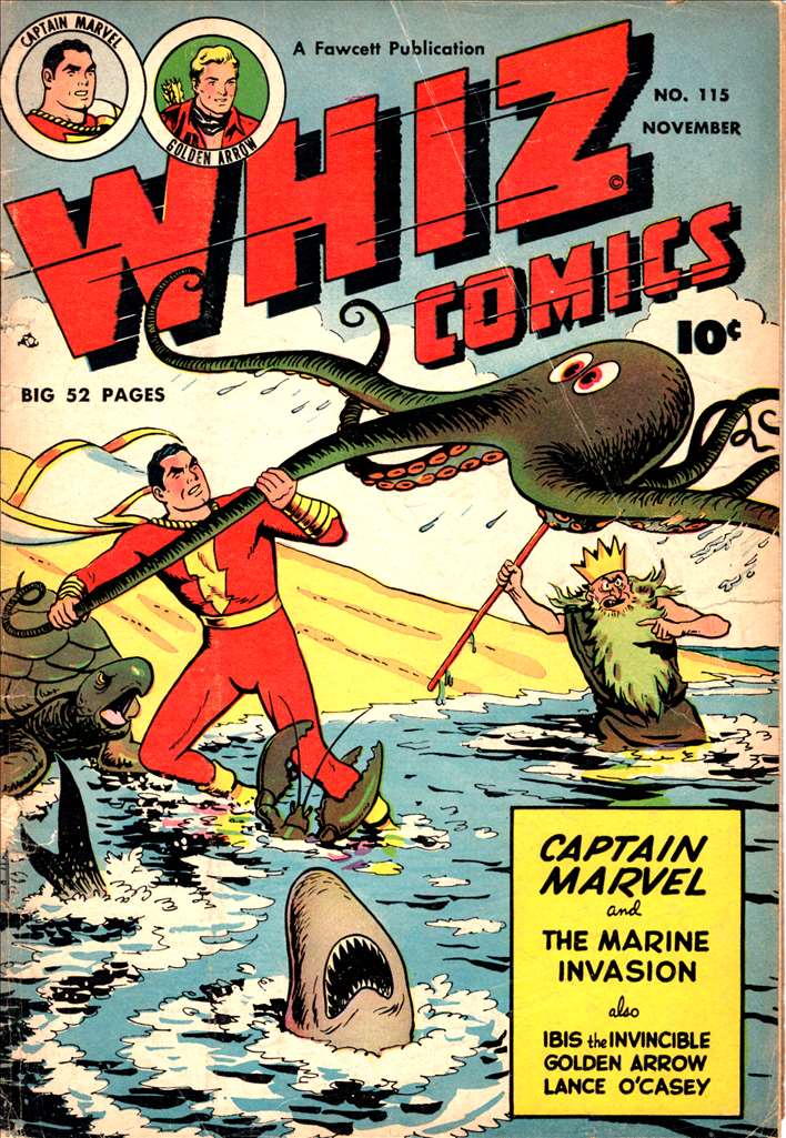 Whiz Comics (1940, Fawcett) #115 Raw