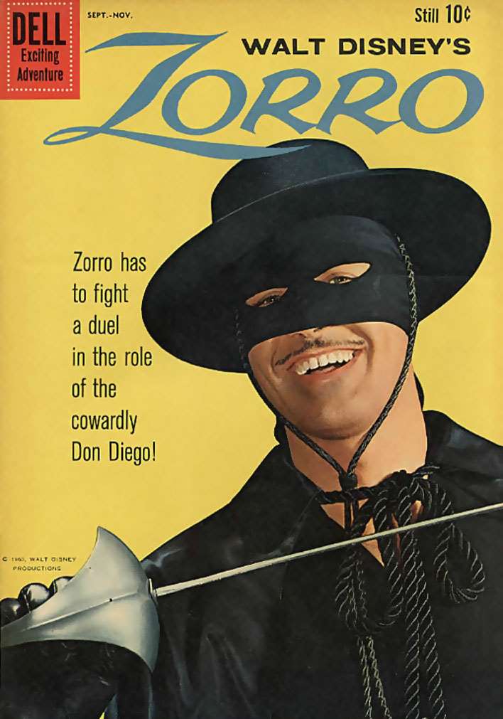 Zorro (1960 Dell) # 11 Raw