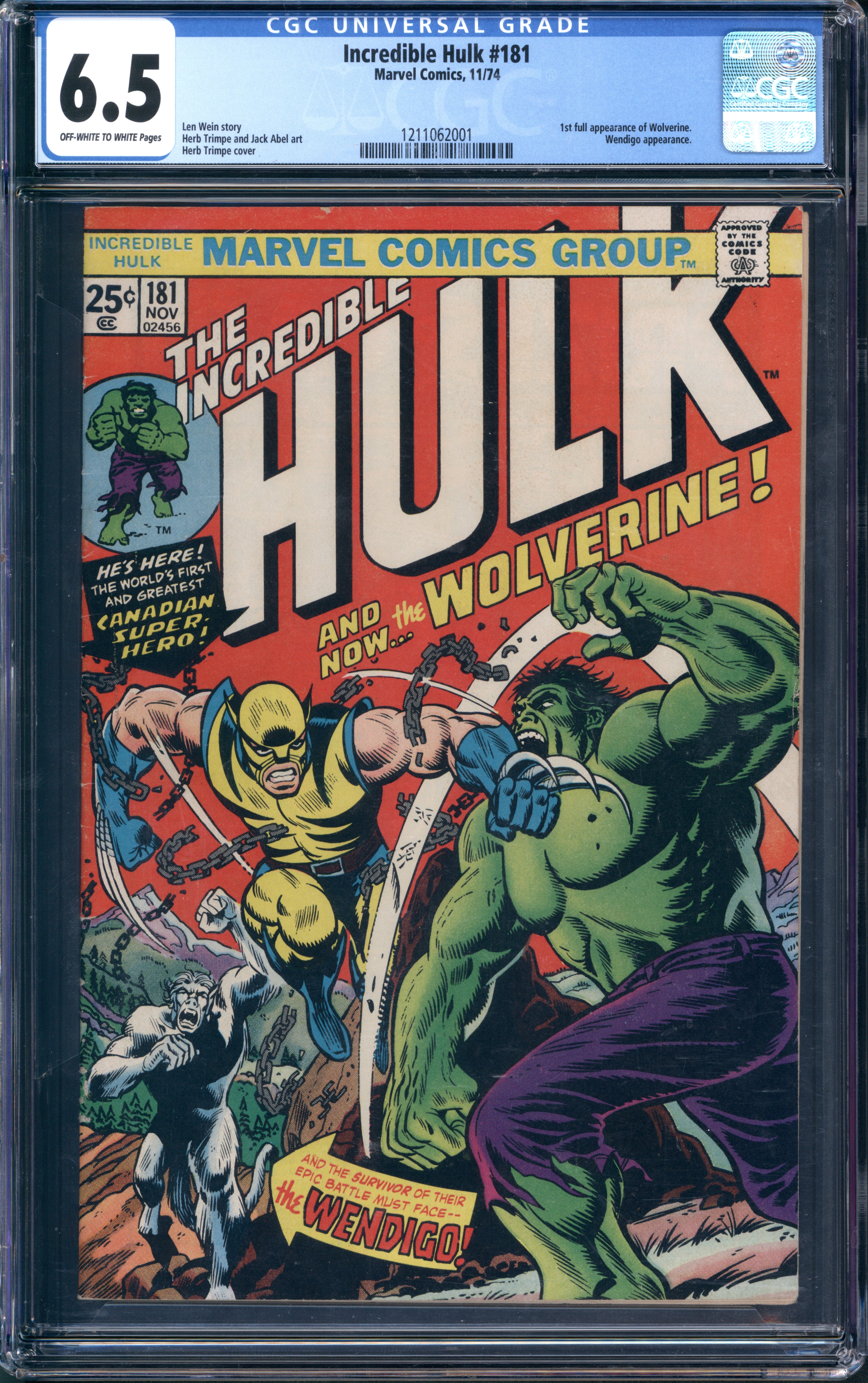 Hulk #1 アメコミ リーフ Incredible Hulk (1962 1st Series Marvel) # 1 CGC