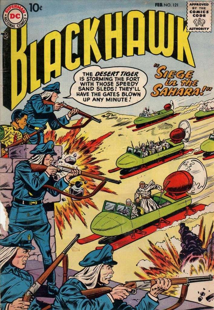 Blackhawk (1944 1st Series DC) #121 Raw