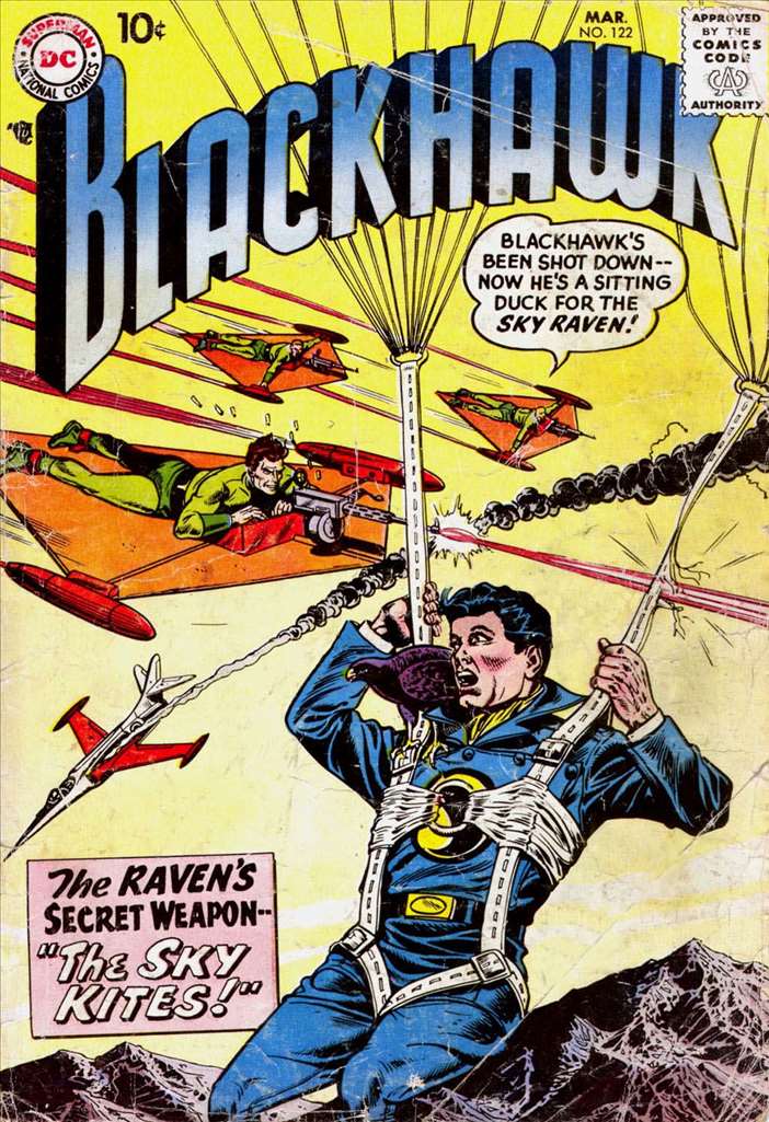 Blackhawk (1944 1st Series DC) #122 Raw
