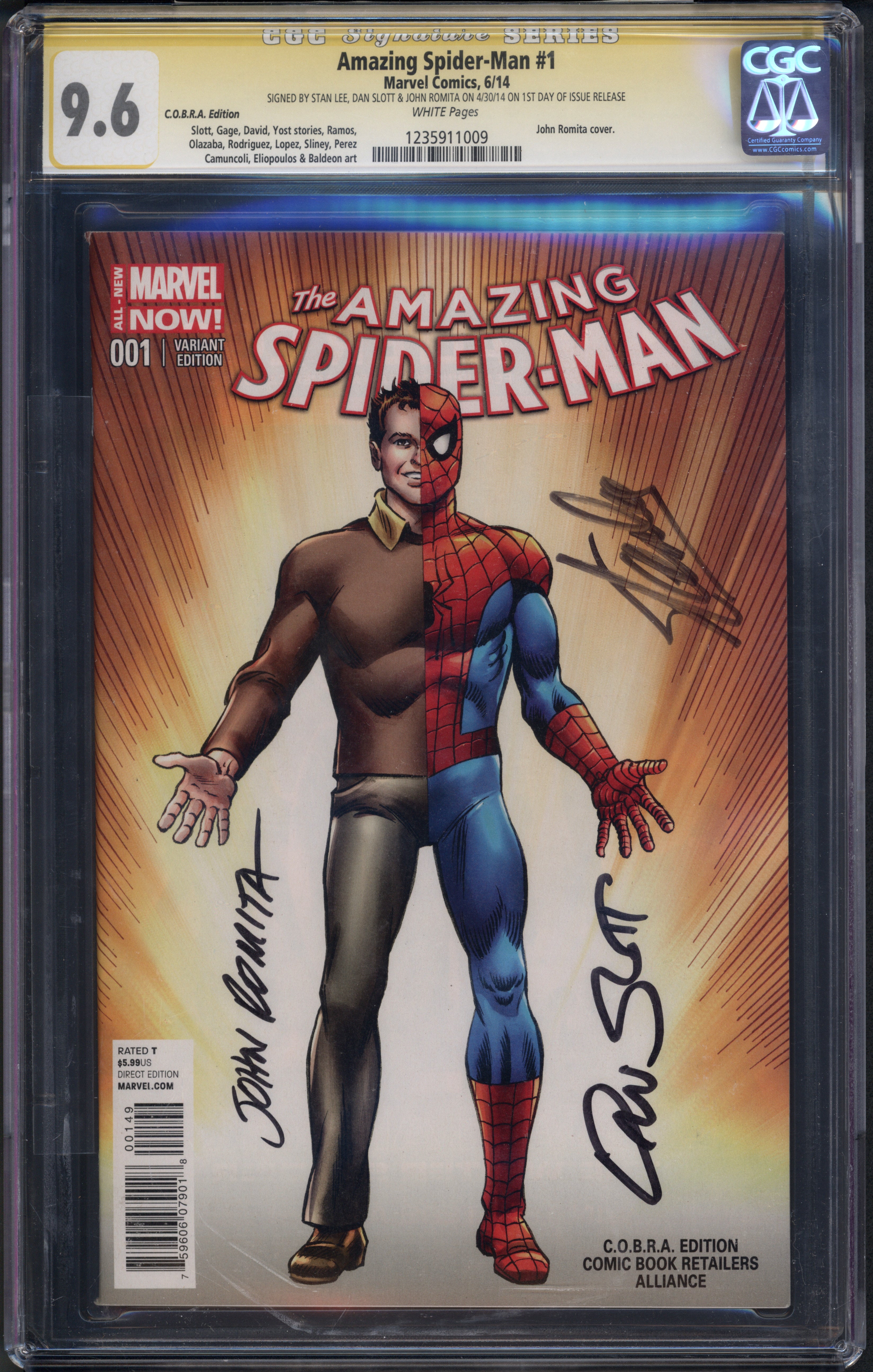 VIM_grade_cgc-9-6-cobra-edition-signed-by-stan-lee-romita-and-slott-1235911009