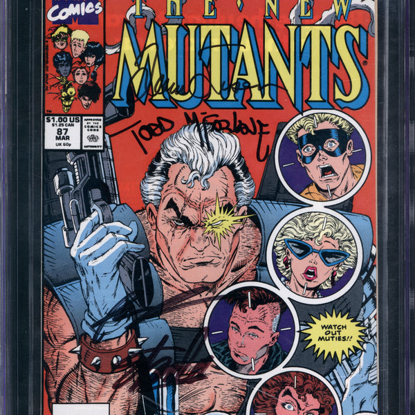 New Mutants (1983 1st series Marvel) # 87 CGC Signature Series