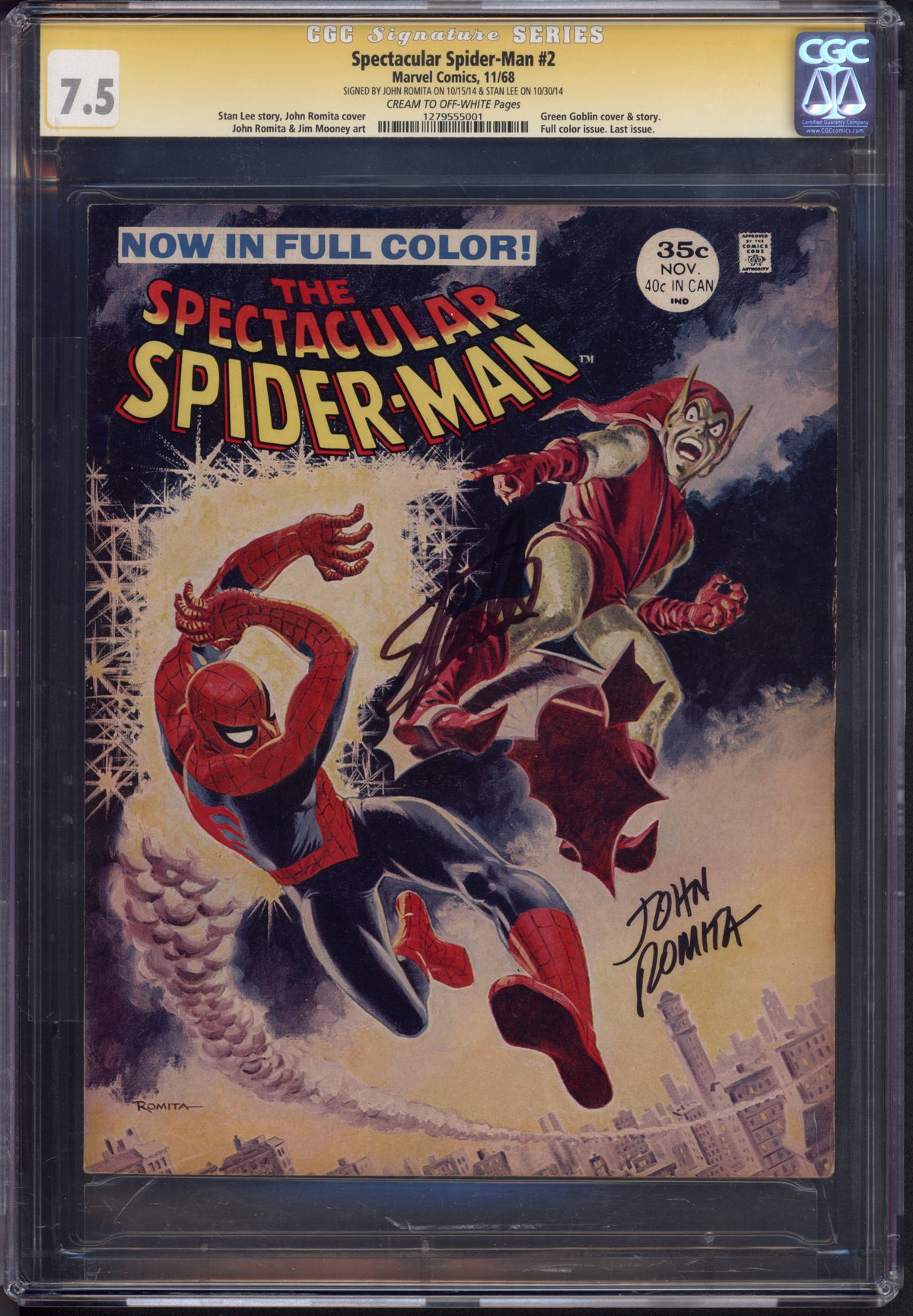 VIM_grade_cgc-7-5-signed-by-stan-lee-and-john-romita-1279555001